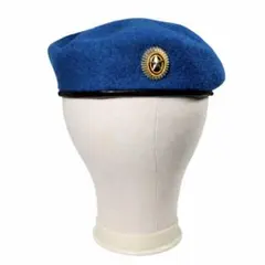 ロシア空挺軍 実物 青ベレー帽 58cm AO Военторг製 2017年製