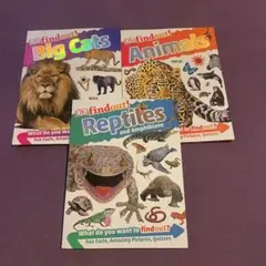 DK findout! 動物・爬虫類・ビッグキャッツセット