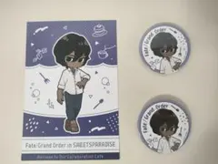 FGO スイパラ 海の家 アクリルスタンド 缶バッジ フォト アルジュナ 
