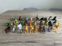 動物ミニチュアフィギュアセット 30体以上