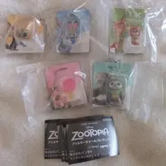 ズートピア ブリスターチャームコレクション コンプリートセット 5種