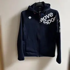 DESCENTE Move Sport ジップアップパーカー ネイビー