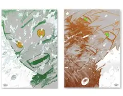 僕のヒーローアカデミア 原画展 A2アートポスター2枚セット