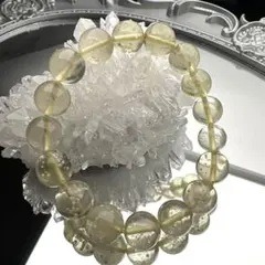 高品質リビアングラス】多面カットのハートチャーム付き♡デザイン