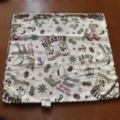 ディズニー　チップ&デール　座布団カバー