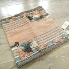 Ne WORKS クッションカバー 正方形 コットン 45cm Lilac