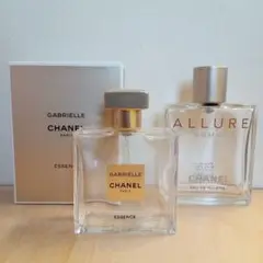 シャネル　ガブリエル＆アリュールオム　香水　空き瓶　CHANEL
