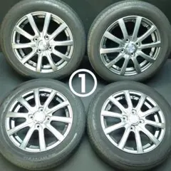 ① 社外アルミ 155/65R14 タント ムーヴ ココア N-BOX ワゴンRのサムネイル