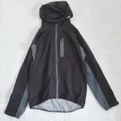 ワークマン　イージス《M》ナイロンジャケット ブラック　フード付き