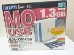 【　MOA-i1300/USB　外付型1.3GバイトMOドライブ　】　通電確認済のサムネイル
