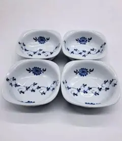 #美濃蔵☆有田焼★数量変更可能☆藍唐草小鉢４点セット