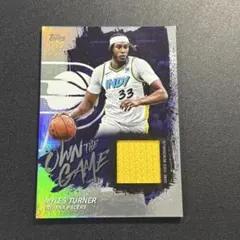 Myles Turner 2025 Topps Flagship レリック