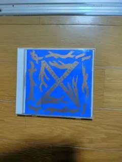 青と金のデザイン CD