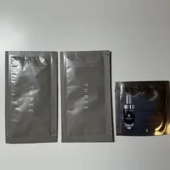 サンプル3点まとめ売り　ランコム美容液＆THREEヘアケア