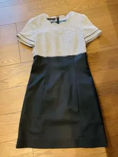 Mikata チェック柄 半袖ワンピース サイズ7 号