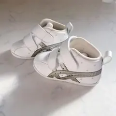 アシックス　ファーストシューズ　ゴールド