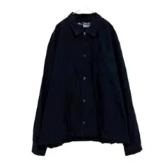 y2482【無印良品】 コーデュロイ 長袖シャツ コットン カジュアル 【L】のサムネイル