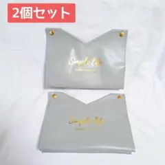【2個セット❣️】ティッシュケース ティッシュボックス インテリア グレー
