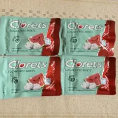 【日本未発売】クロレッツ スイカ味 4袋セット タイ限定