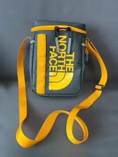 THE NORTH FACE ショルダーバッグ グレー/イエロー