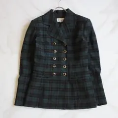 【極美品】Christian Dior シアサッカーナポレオンジャケット M