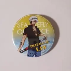 トラファルガー・ロー 缶バッジ　ONE PIECE シーファイヤフライ号の冒険