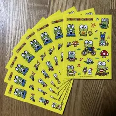 な*き様 ケロケロケロッピ　レトロシール８枚