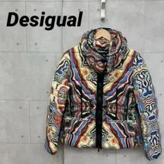 Desigual デシグアル マーブル 中綿ジャケット ジャンパー レディースのサムネイル