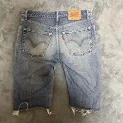Levi's 533 ダメージ加工 ショートパンツ W31 L32