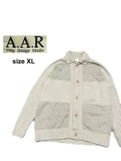 ★A.A.R yohji yamamoto★ニット カーディガン★モヘア★XL★のサムネイル