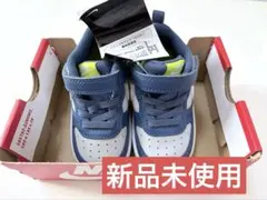 新品未使用！ NIKE スニーカー US 6C ネイビー/ホワイト