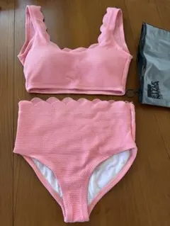 STYLE NANDA スカラップ ビキニ ピンクのサムネイル