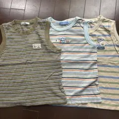 familiar タンクトップ 3枚セット