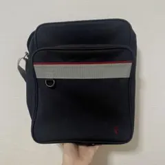 イーストボーイ　ショルダーバッグ　ネイビーレッド