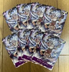 ワンピースカードゲーム モンキー・D・ルフィ ニカ プロモ 8枚セット