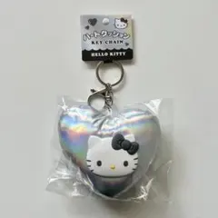ハローキティ ハートクッションキーホルダー オーロラ