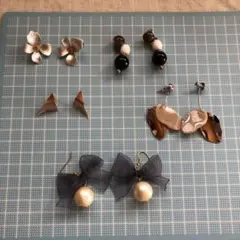 シルバーピアス まとめ売り 5点