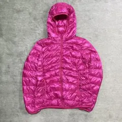 00s old uniqlo ダウンジャケット ピンク y2k 短丈モンベル似