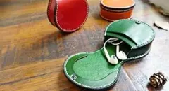 円形 コインケース レザークラフト用アクリル型セット