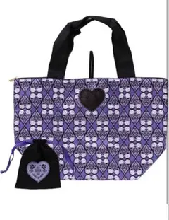 【アナスイ】ファスナー付きエコバッグ　巾着ケース付き