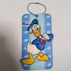 ドナルドダック チケットホルダー　東京ディズニーランド　ラバータグのサムネイル