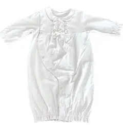 ベルメゾン 襟付き フリル ツーウェイオール セレモニードレス 退院着 ピンク