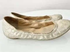 tsumori chisato WALK バレエシューズ ゴールド 23.5cm