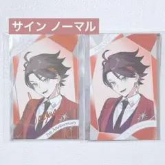 同一② にじさんじ 七周年 チェキ 三枝明那 サイン レア シークレット 7周年