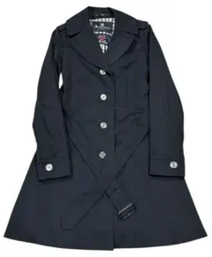 Aquascutum 浜崎あゆみ コラボ トレンチコート ブラック