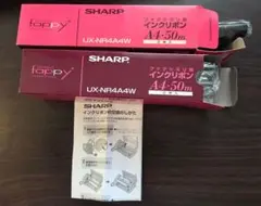 新品【SHARP FAX用インクリボンUX-NR4A4W 3本♥️ 】