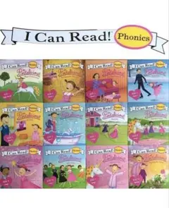 i can read pinkalicious phonics 英語12冊