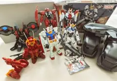 ガンダム プラモデル 完成品 まとめ売り ガンプラセット（値下げOK）