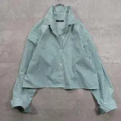 25ss 美品 ジャーナルスタンダード タイプライタークロップドシャツ