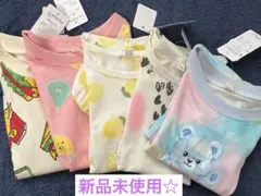 まとめ売り　女の子　新品未使用☆ 半袖Tシャツ　110サイズ　夏